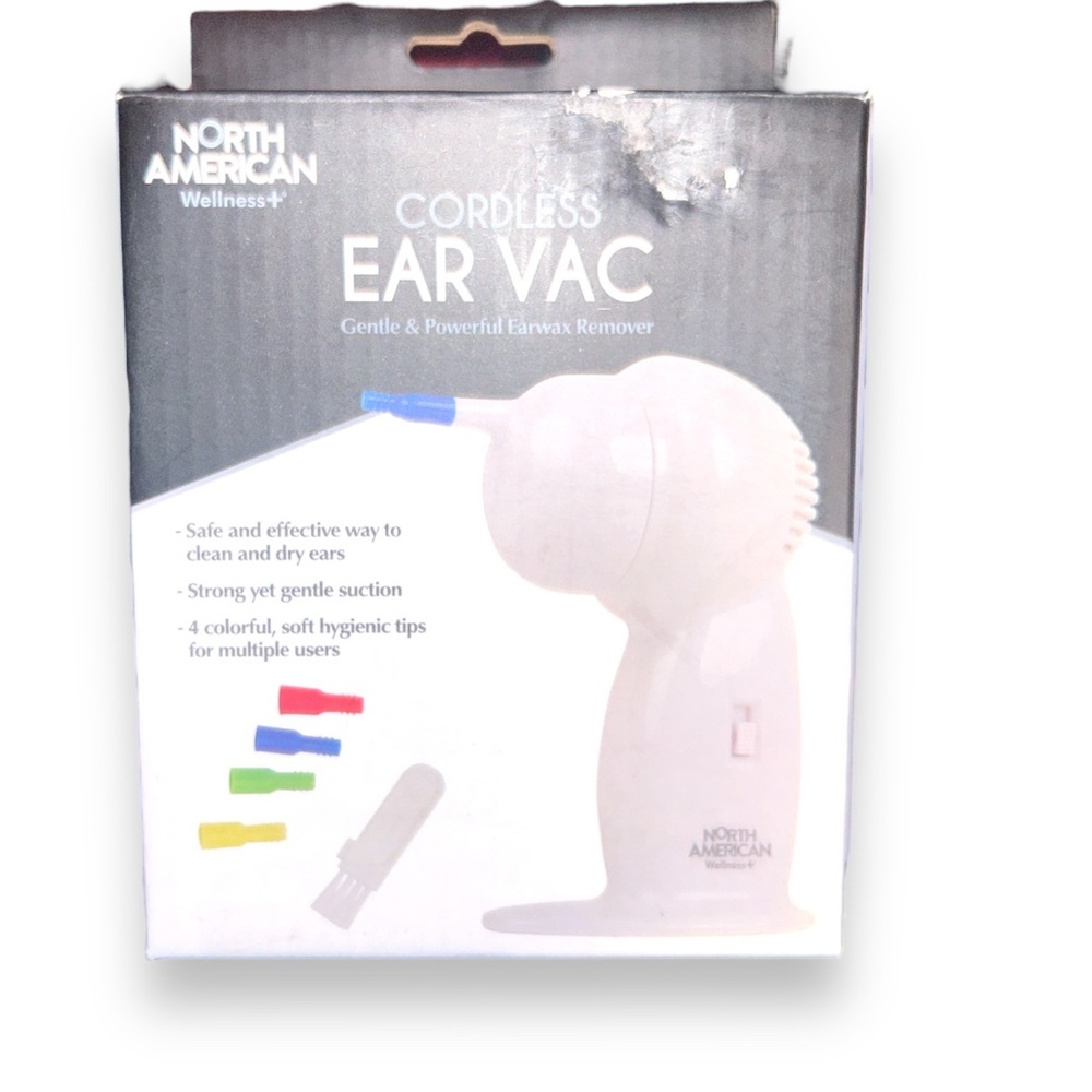 NIB North American Health + Wellness Cordless Ear Vac